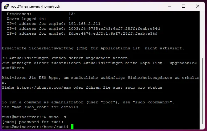 Putty Server Root