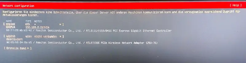 Ubuntu-Server Lan